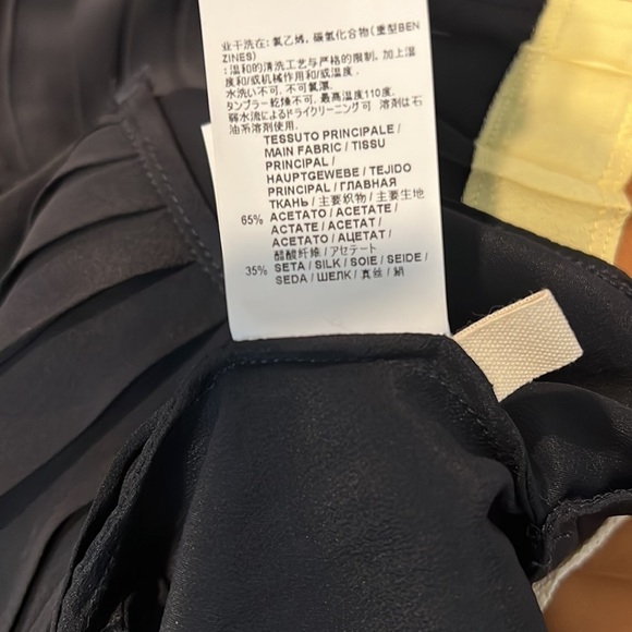 Marni 2012 Winter Edition Multicolor Pleated Silk Blend Midi Skirt Size 38/2US - Picture 8 of 10